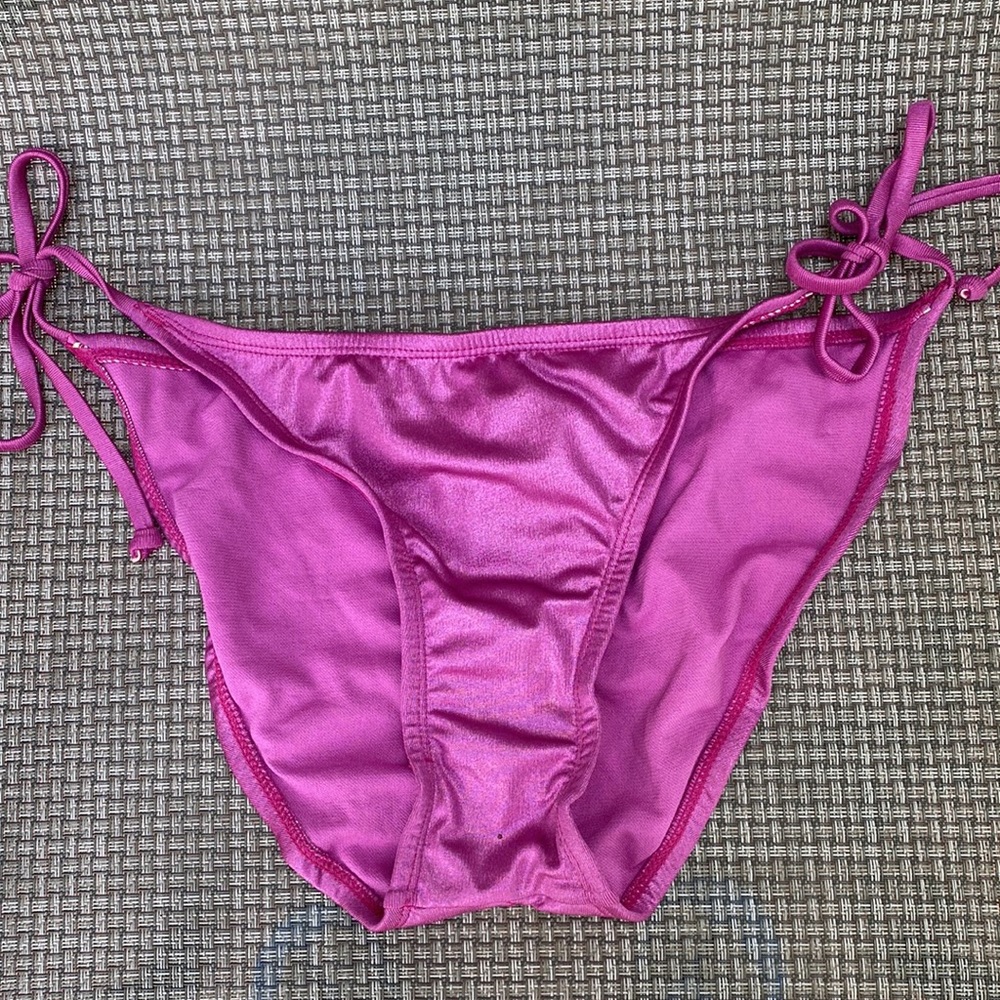Forever 21 Gorgeous cinched Bikini Bottom with Adjustable Side Ties
